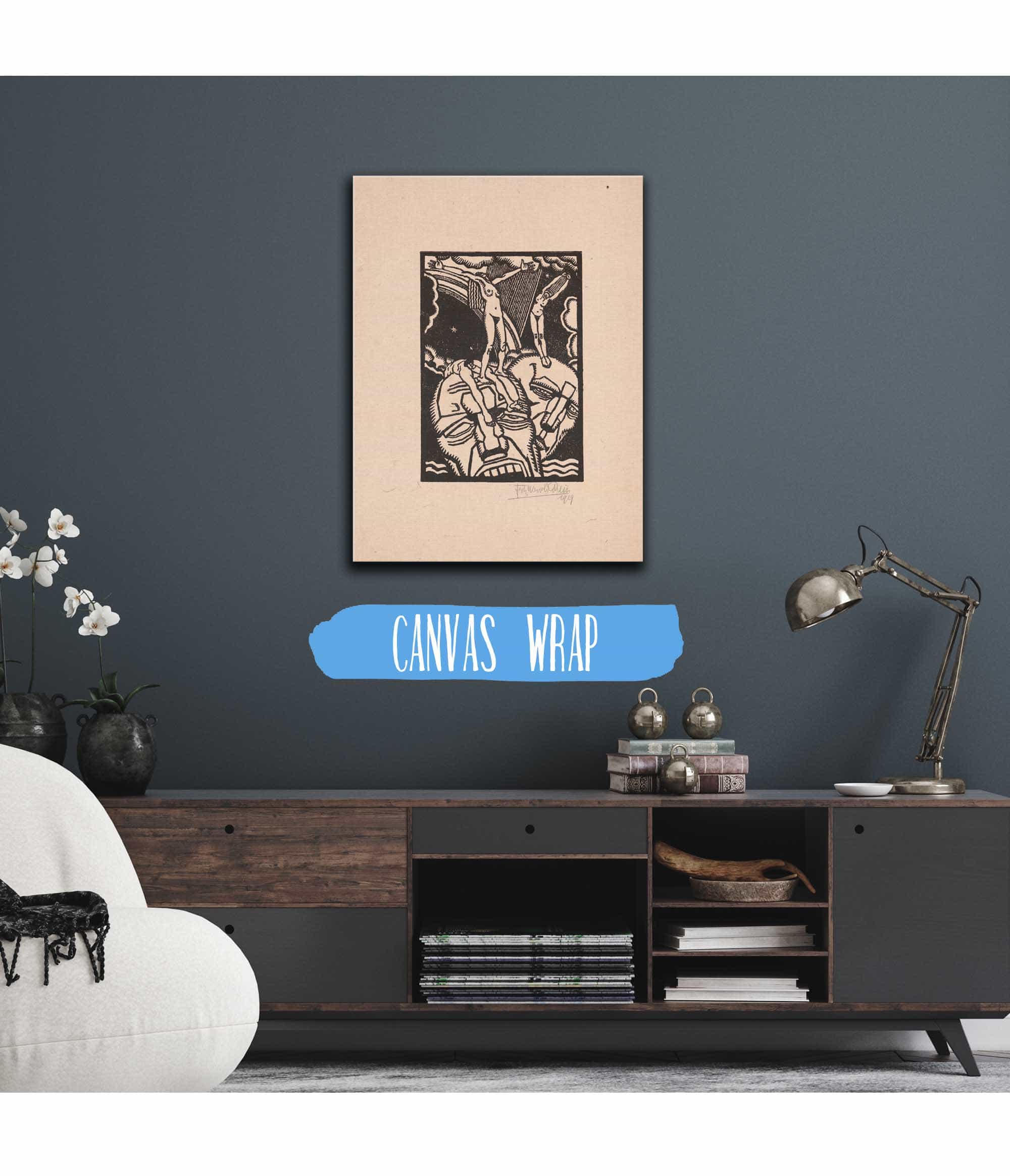 Untitled Woodcut Print by Winold Reiss