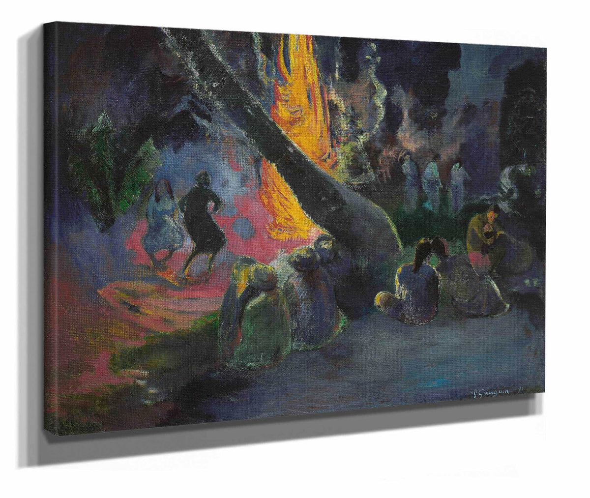 Upa Upa The Fire Dance by Paul Gauguin