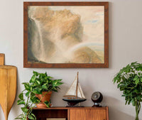 Upper Fall Of The Reichenbach Rainbow by Joseph Mallord William Turner