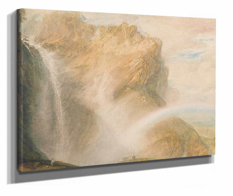 Upper Fall Of The Reichenbach Rainbow by Joseph Mallord William Turner