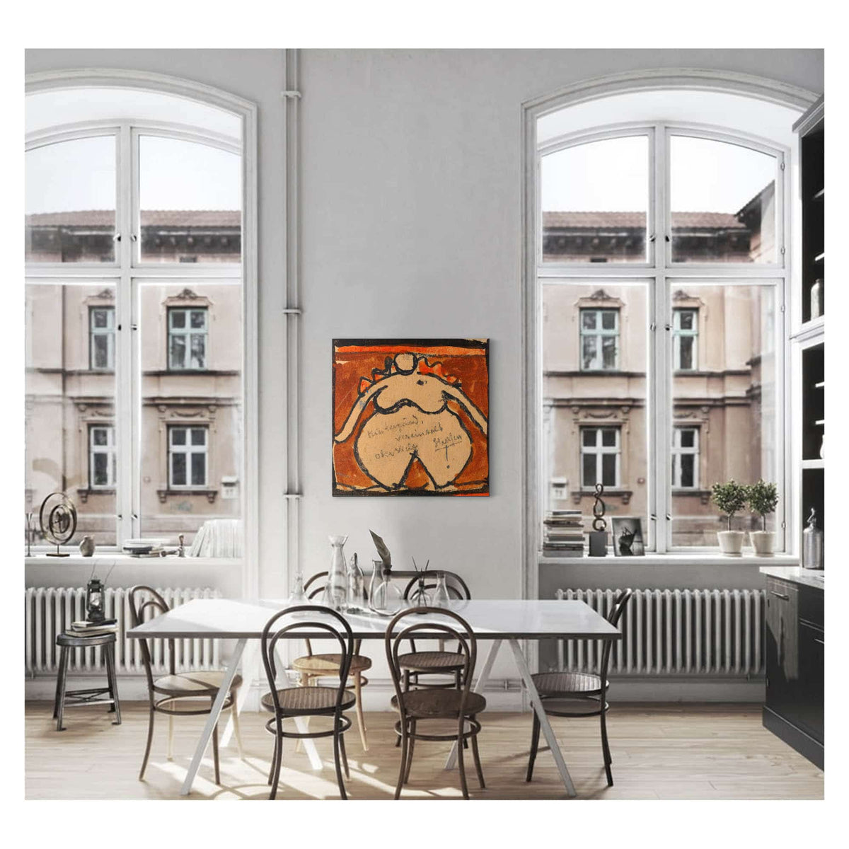 Uppiger Weiblicher Akt by Egon Schiele