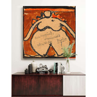 Uppiger Weiblicher Akt by Egon Schiele