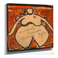 Uppiger Weiblicher Akt by Egon Schiele