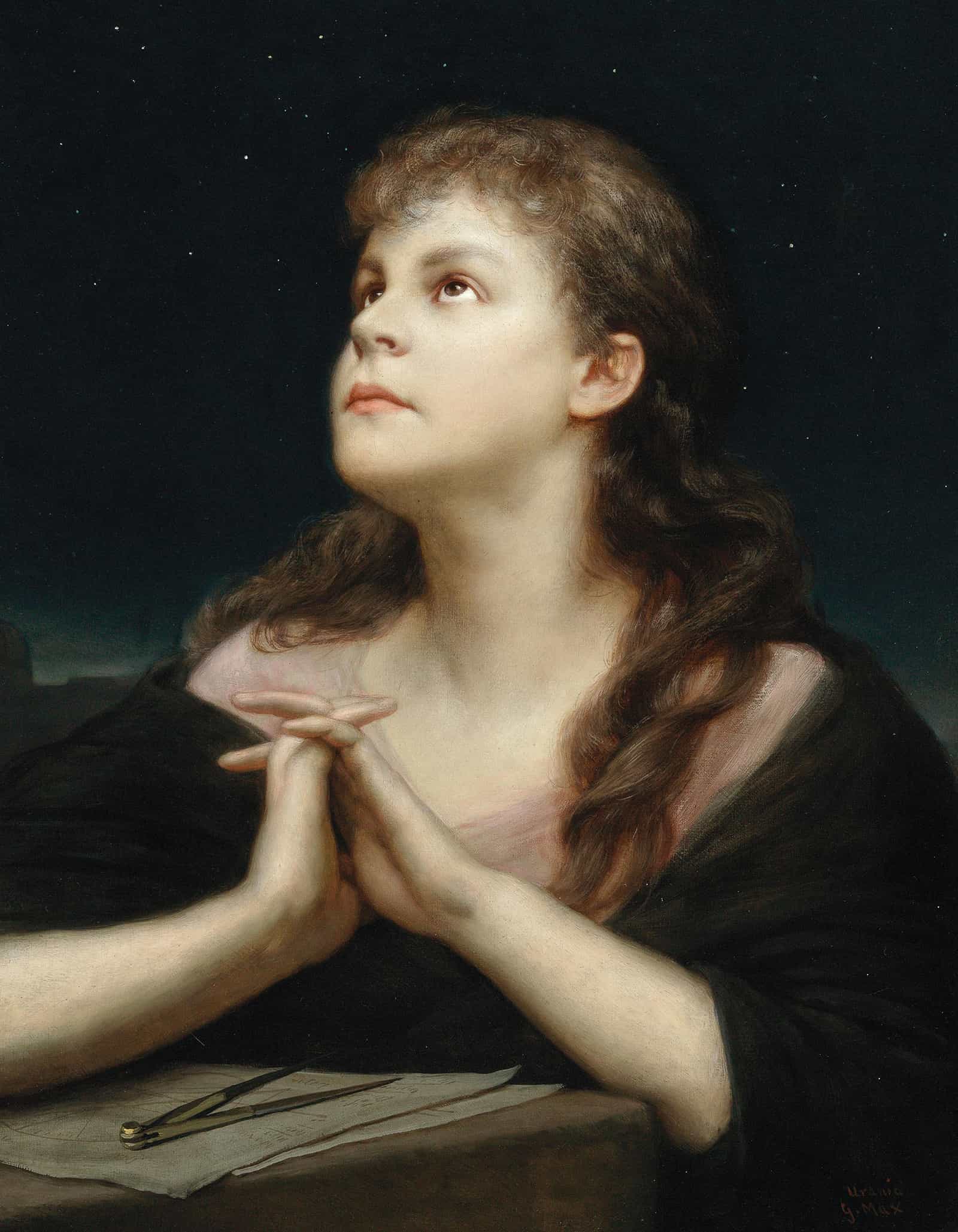 Urania by Gabriel Von Max