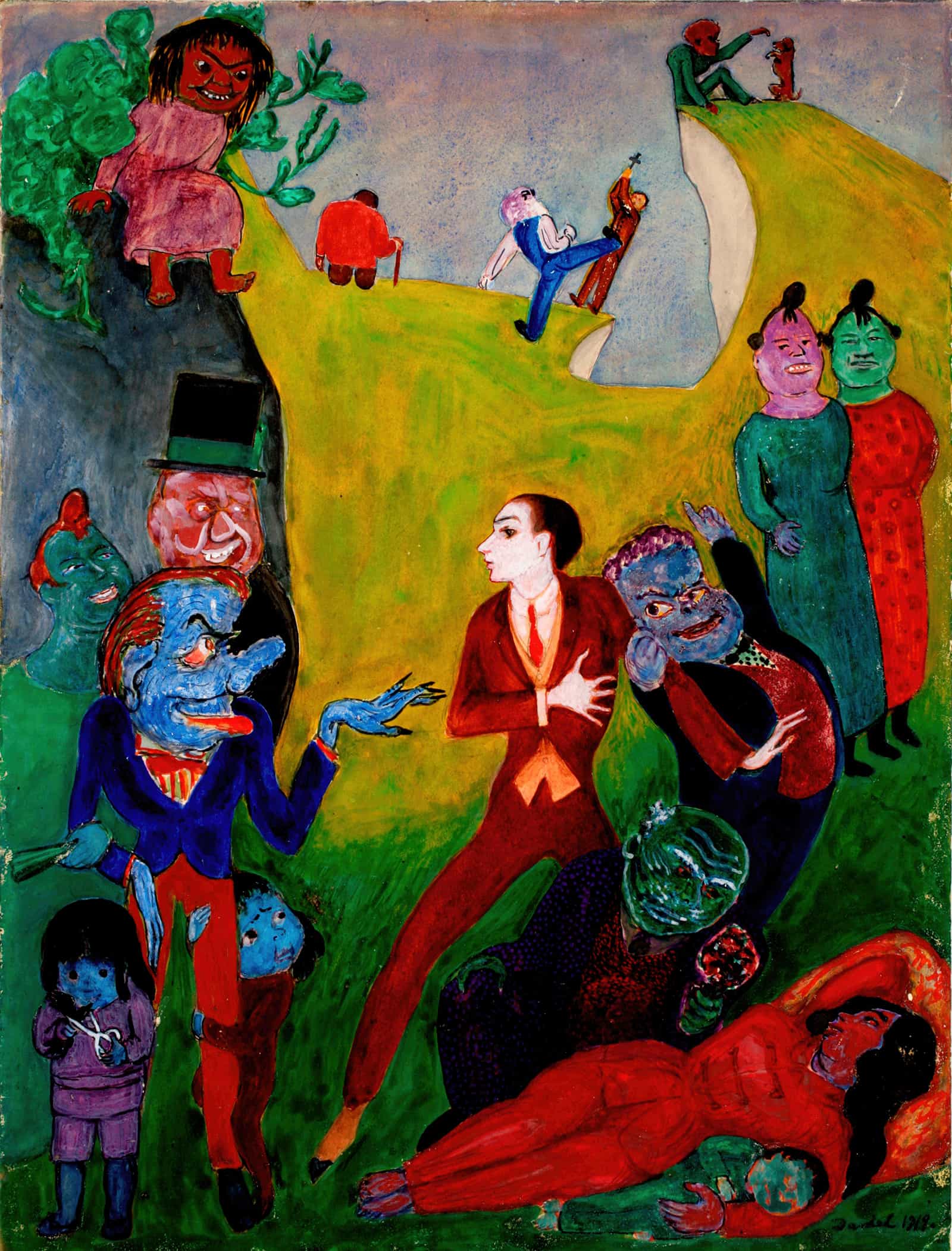 Utan Pardon by Nils Dardel