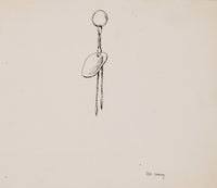 Ute Earring by Frederic Remington