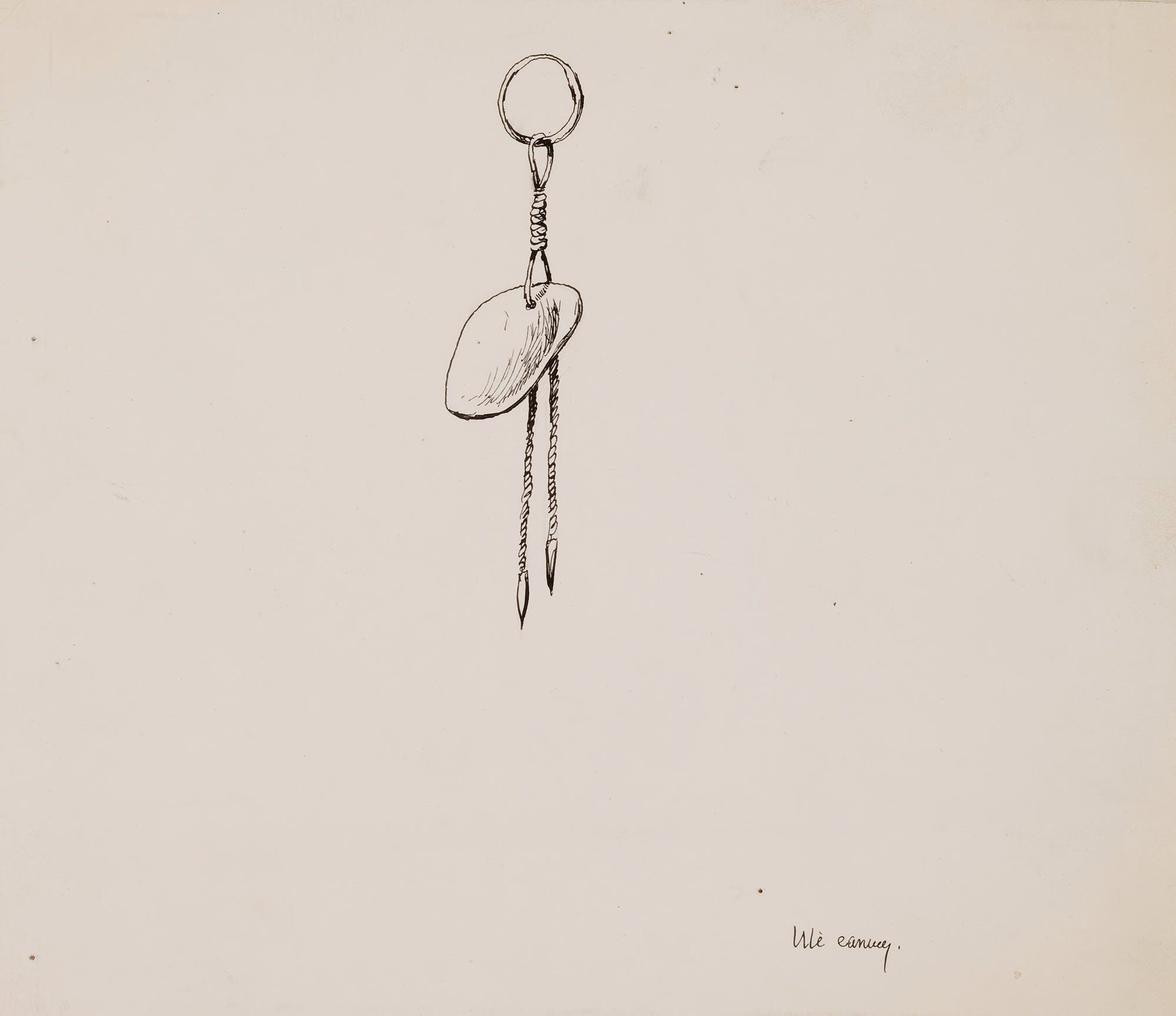 Ute Earring by Frederic Remington