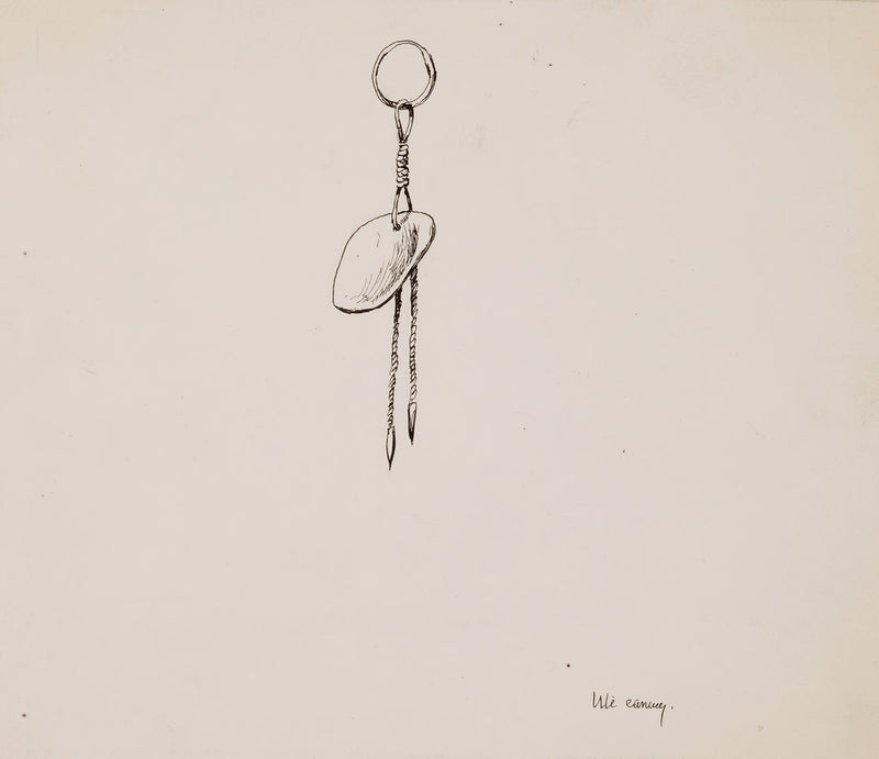 Ute Earring by Frederic Remington
