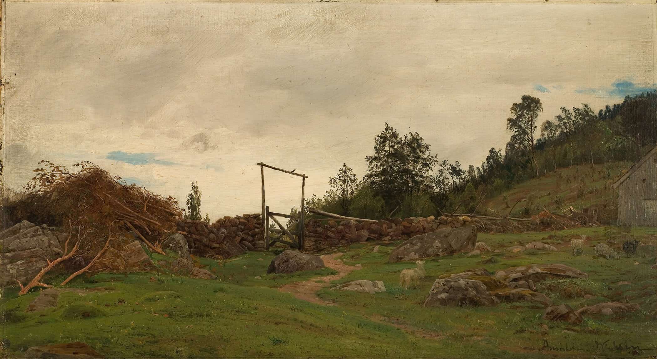 Utmark Olve Hardanger by Amaldus Nielsen