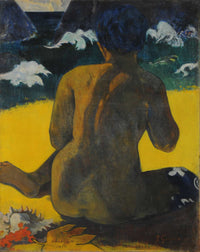 Vahine No Te Miti Woman At The Beach by Paul Gauguin