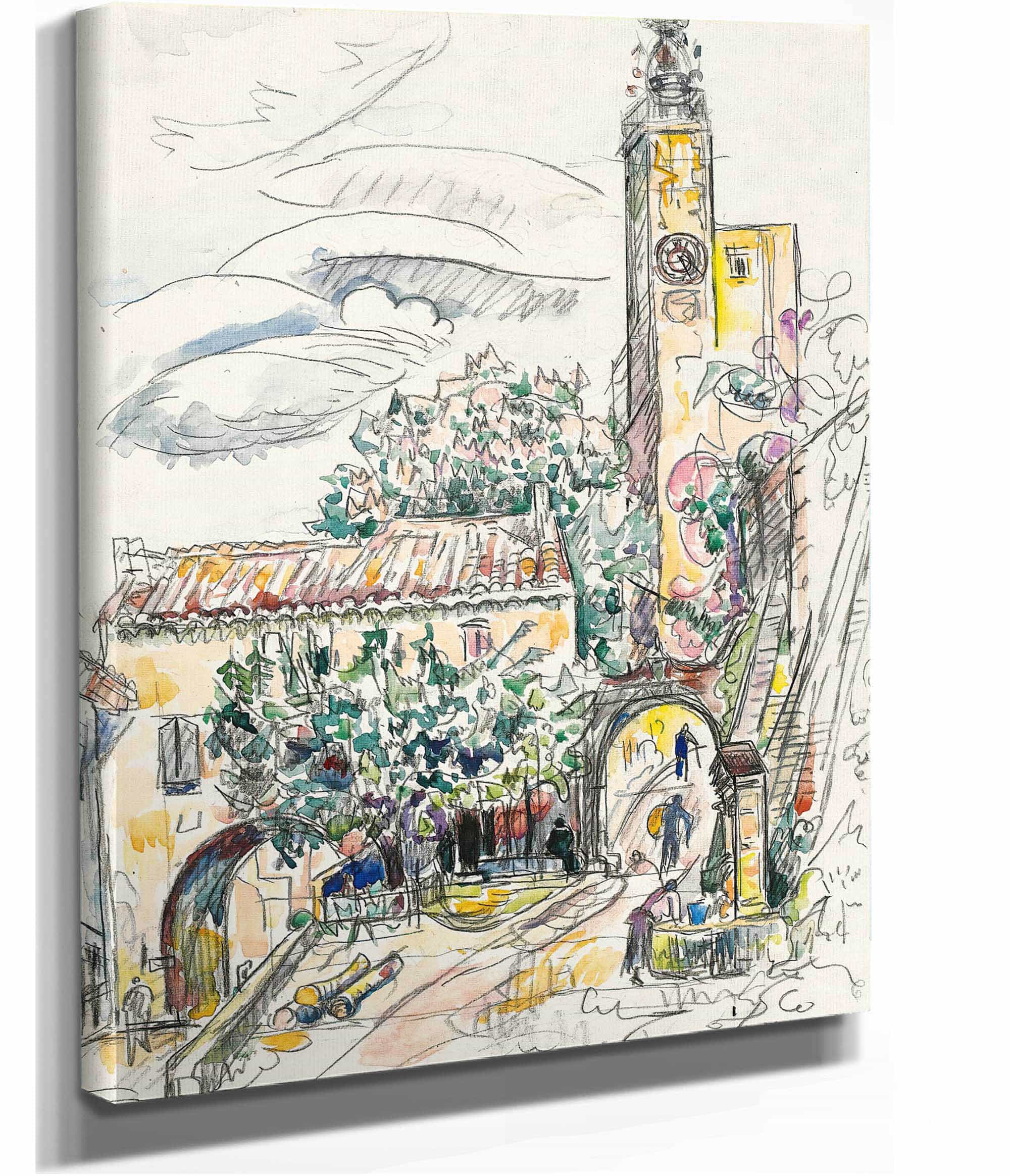 Vaison by Paul Signac