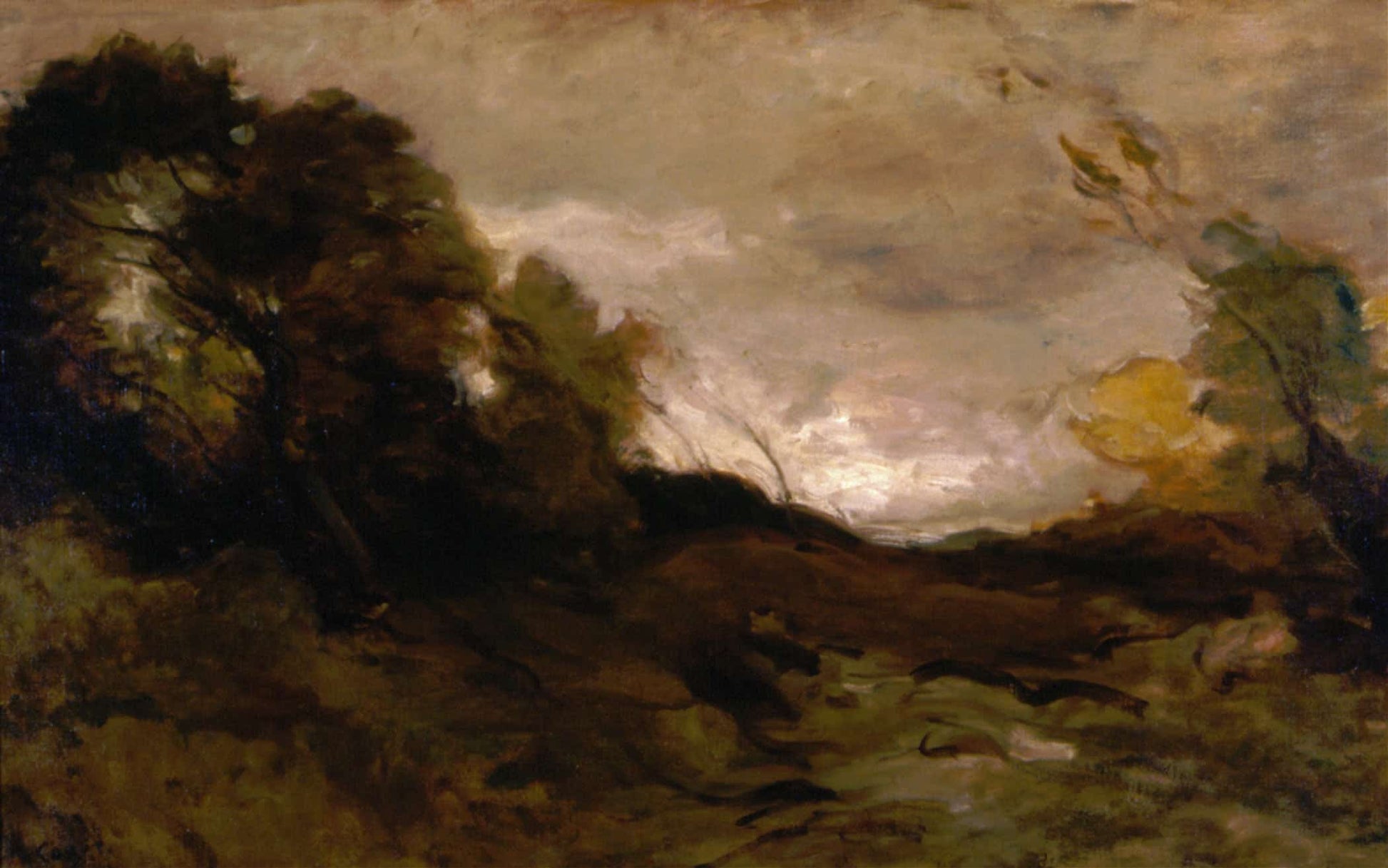 Vallee Solitaire   by Jean Baptiste Camille Corot