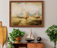 Van Tromp Going About To Please His Masters by Joseph Mallord William Turner