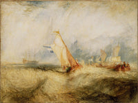 Van Tromp Going About To Please His Masters by Joseph Mallord William Turner