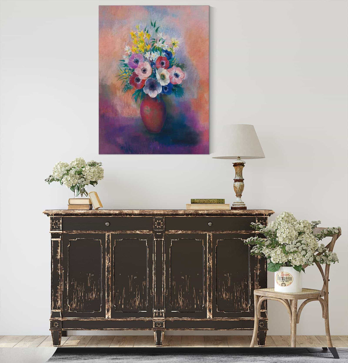 Vase Danemones by Odilon Redon