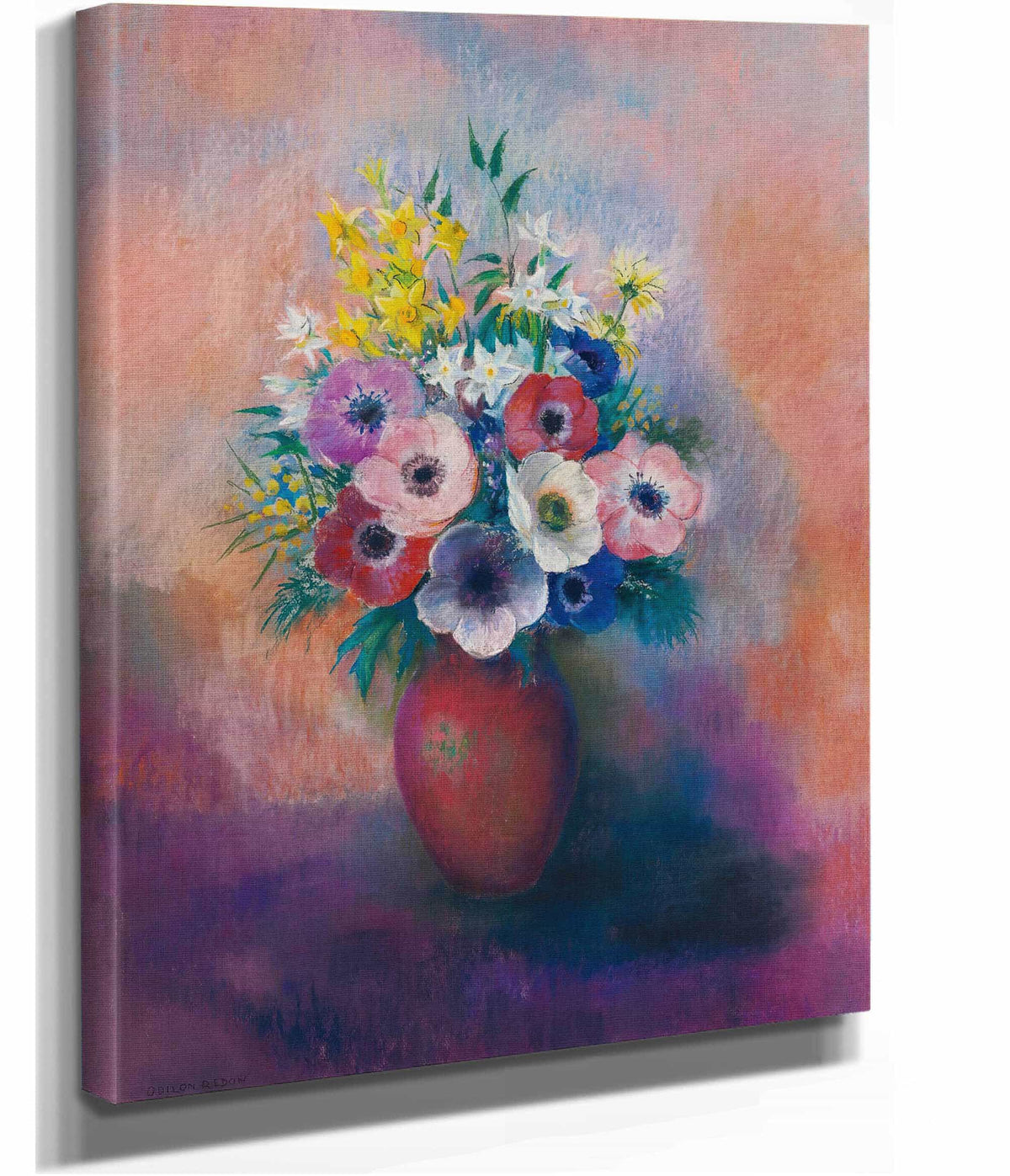 Vase Danemones by Odilon Redon