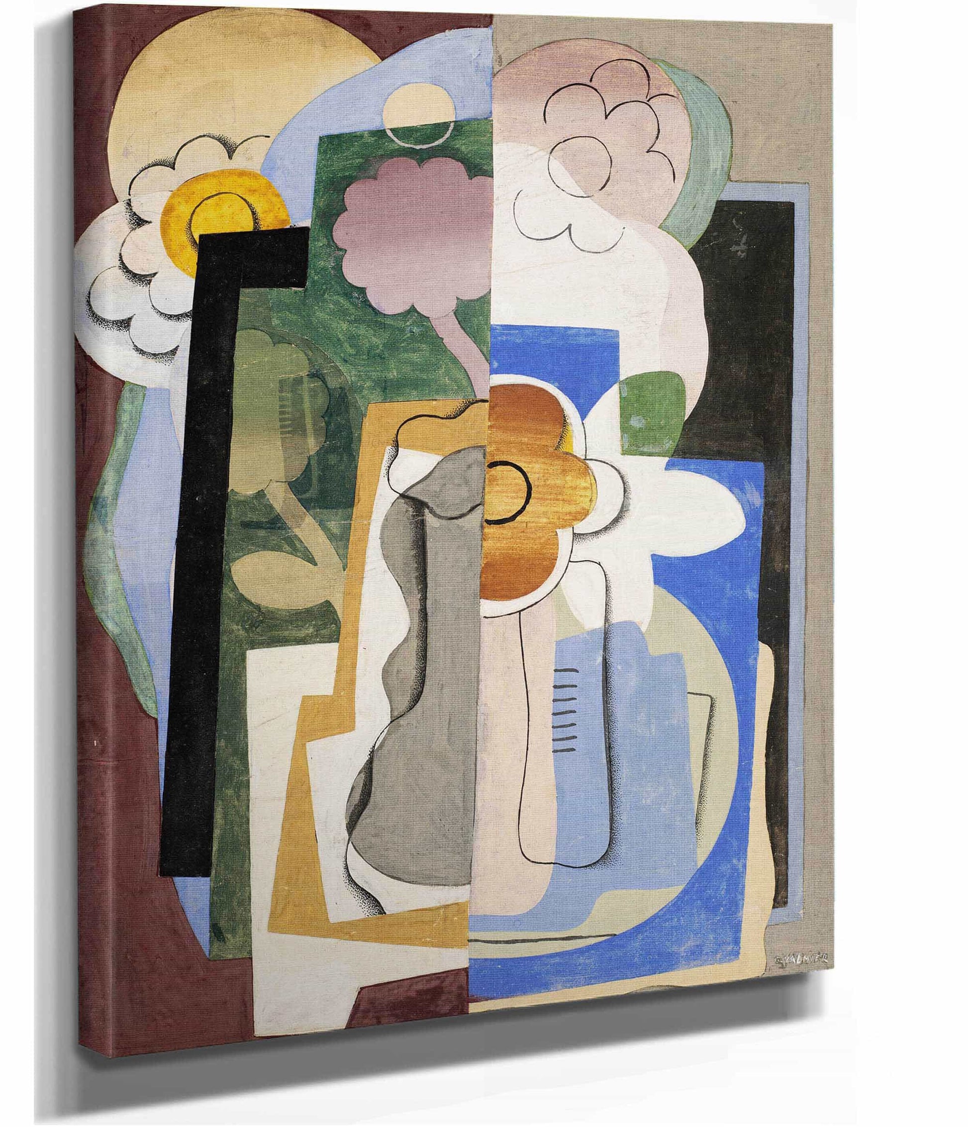 Vase De Fleurs by Georges Valmier
