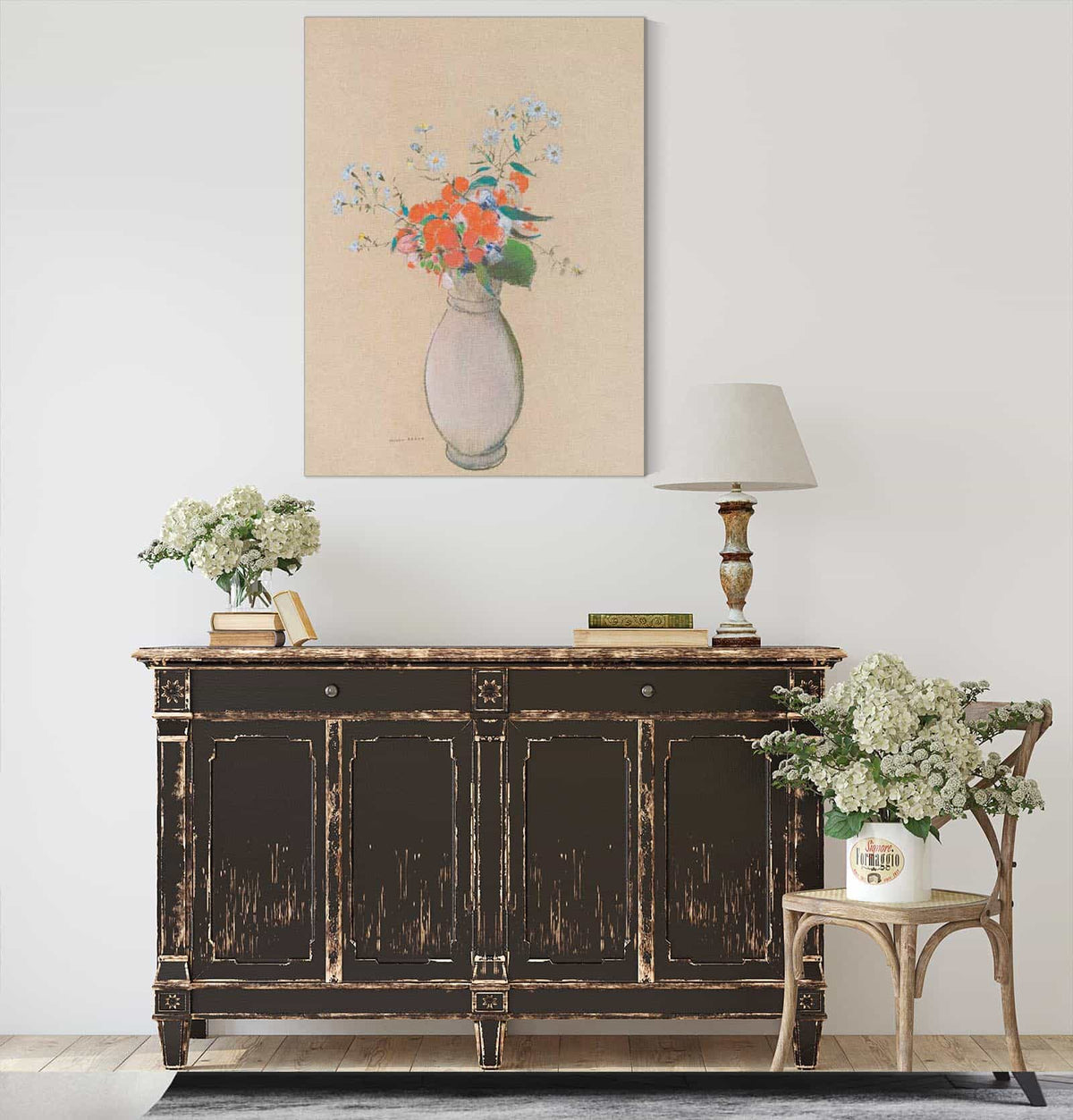 Vase De Fleurs by Odilon Redon