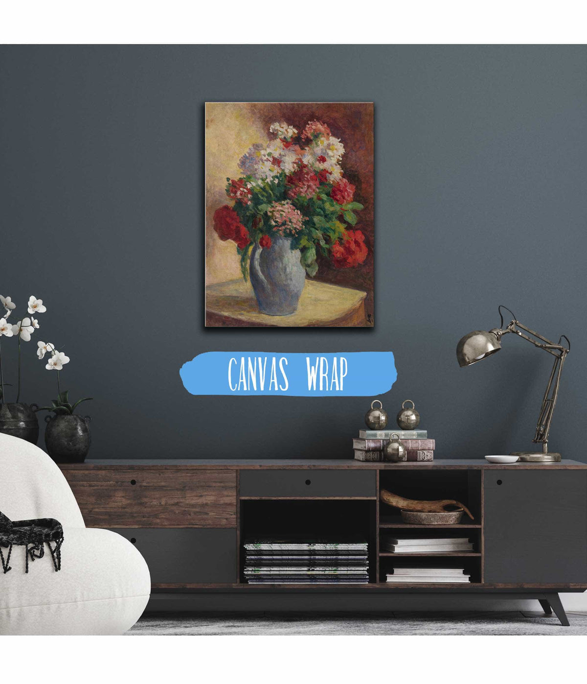 Vase De Giroflees by Maximilien Luce