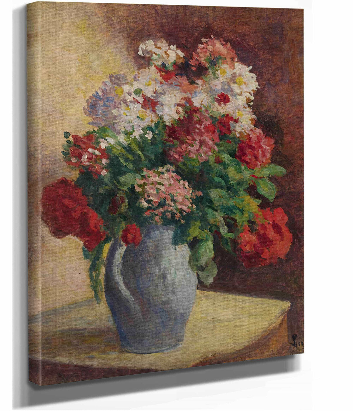 Vase De Giroflees by Maximilien Luce