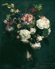 Vase Of Flowers by Henri Fantin Latour