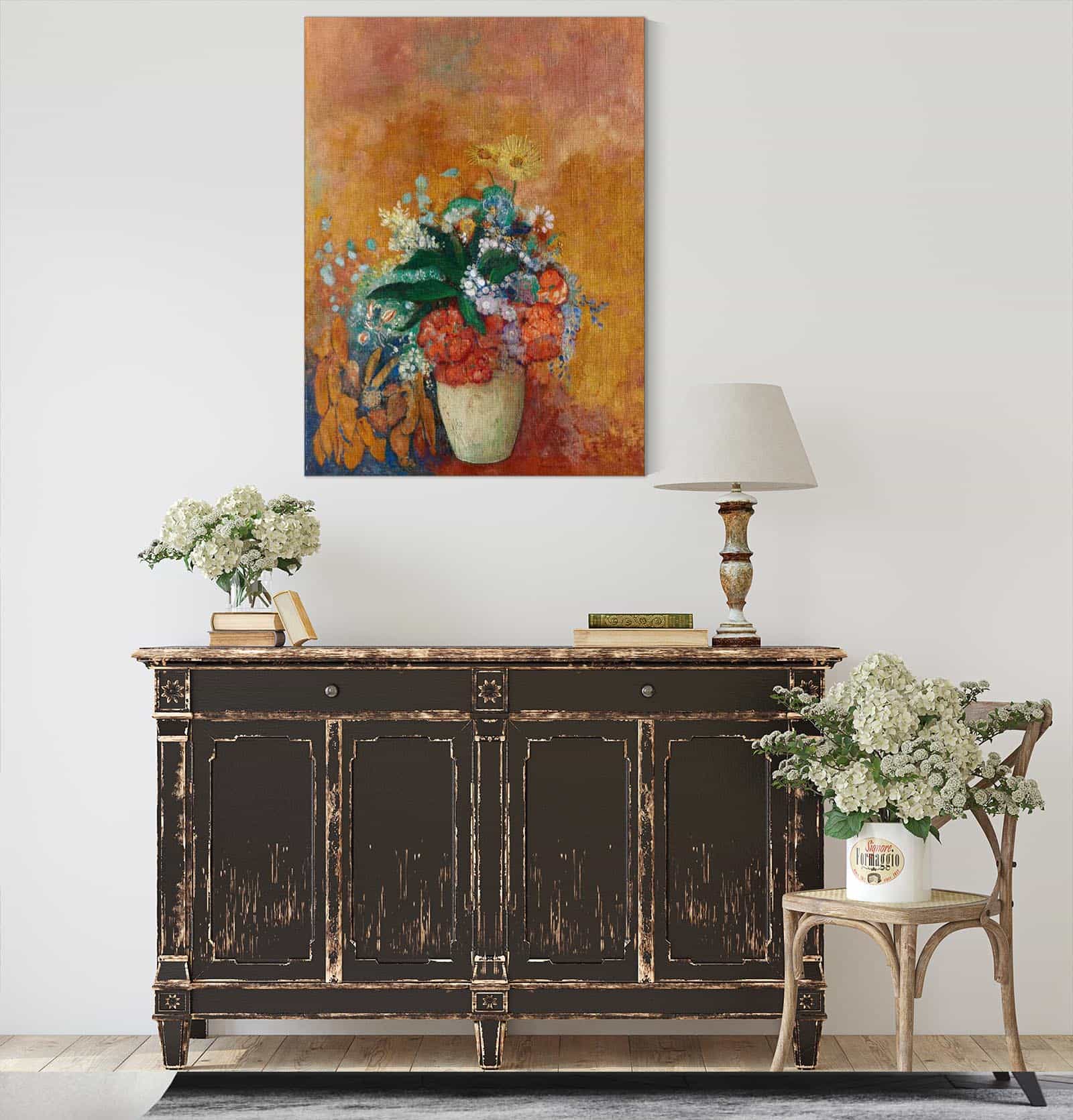Vase Of Flowers by Odilon Redon