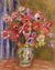 Vase Of Tulips And Anemones By Pierre Auguste Renoir