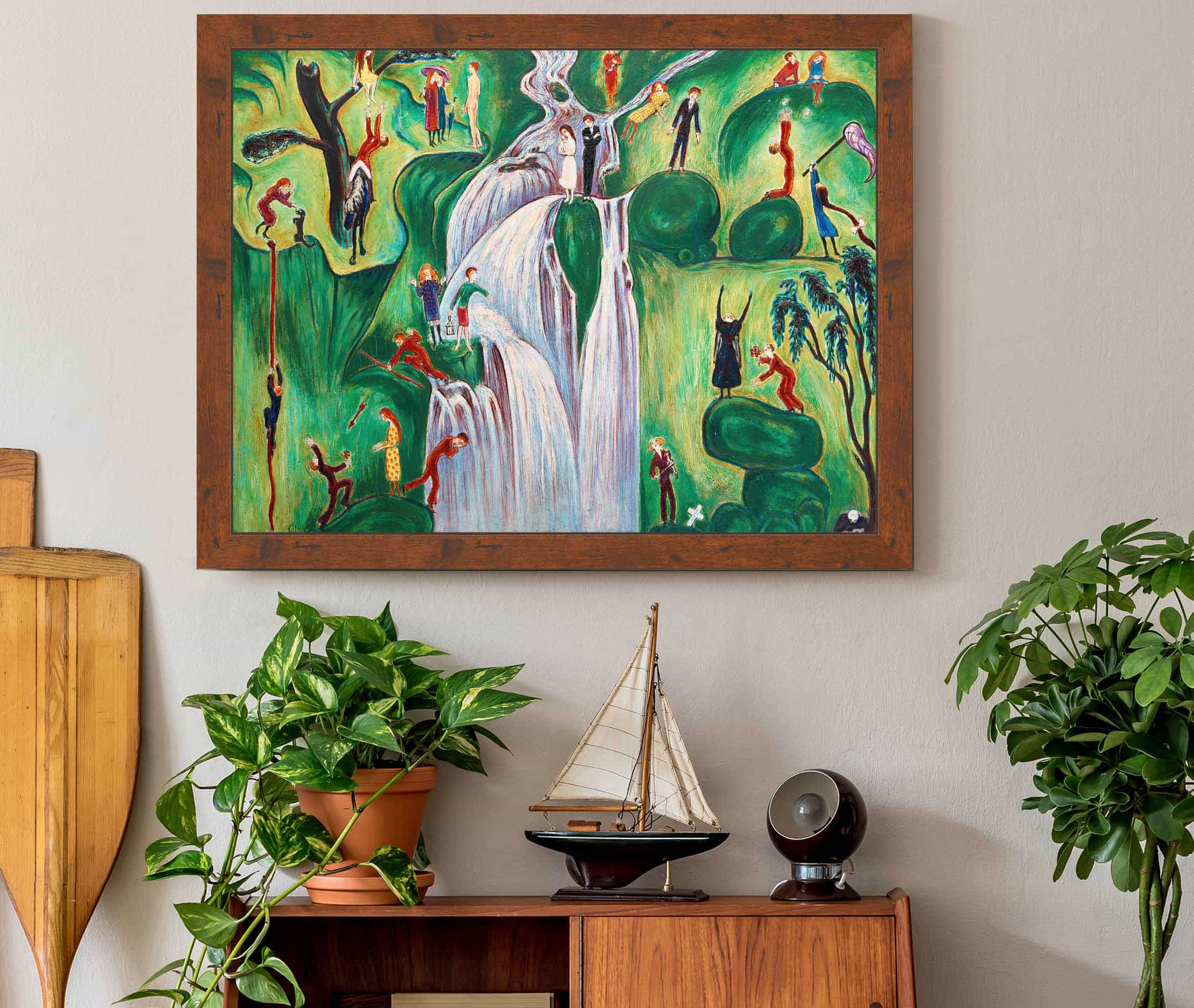 Vattenfallet by Nils Dardel