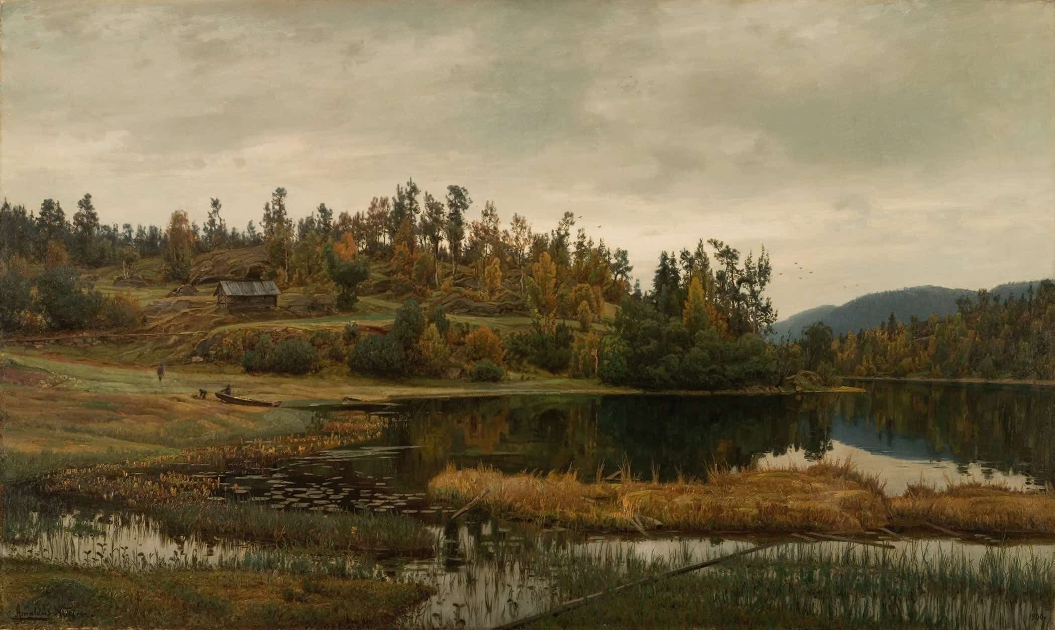 Ved Oklungen Porsgrund by Amaldus Nielsen