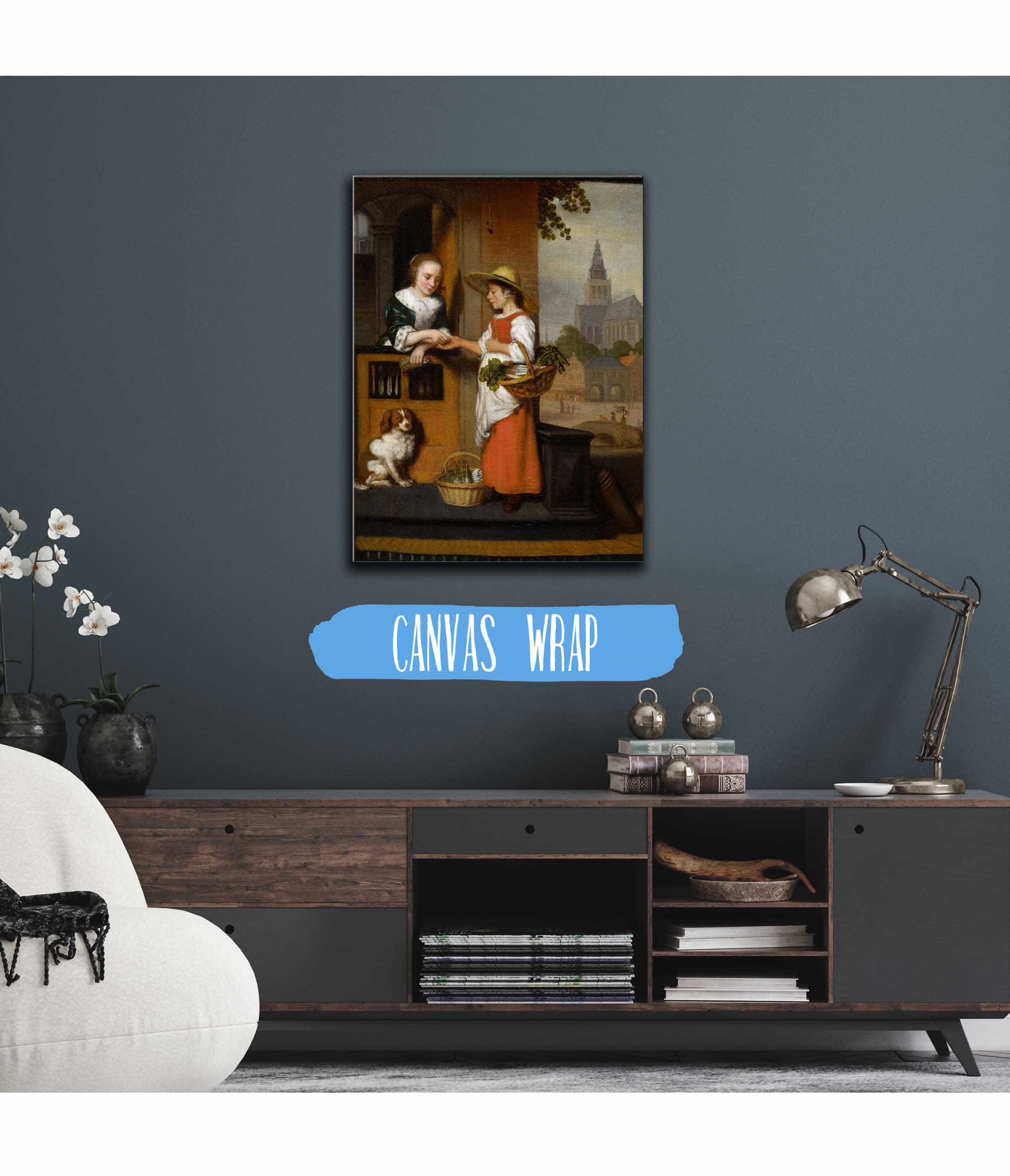 Vegetable Seller S by Nicolaes Maes
