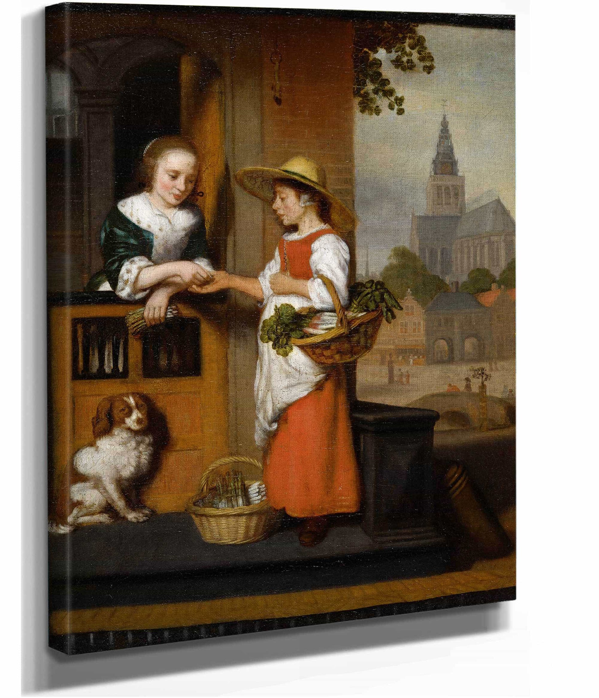 Vegetable Seller S by Nicolaes Maes