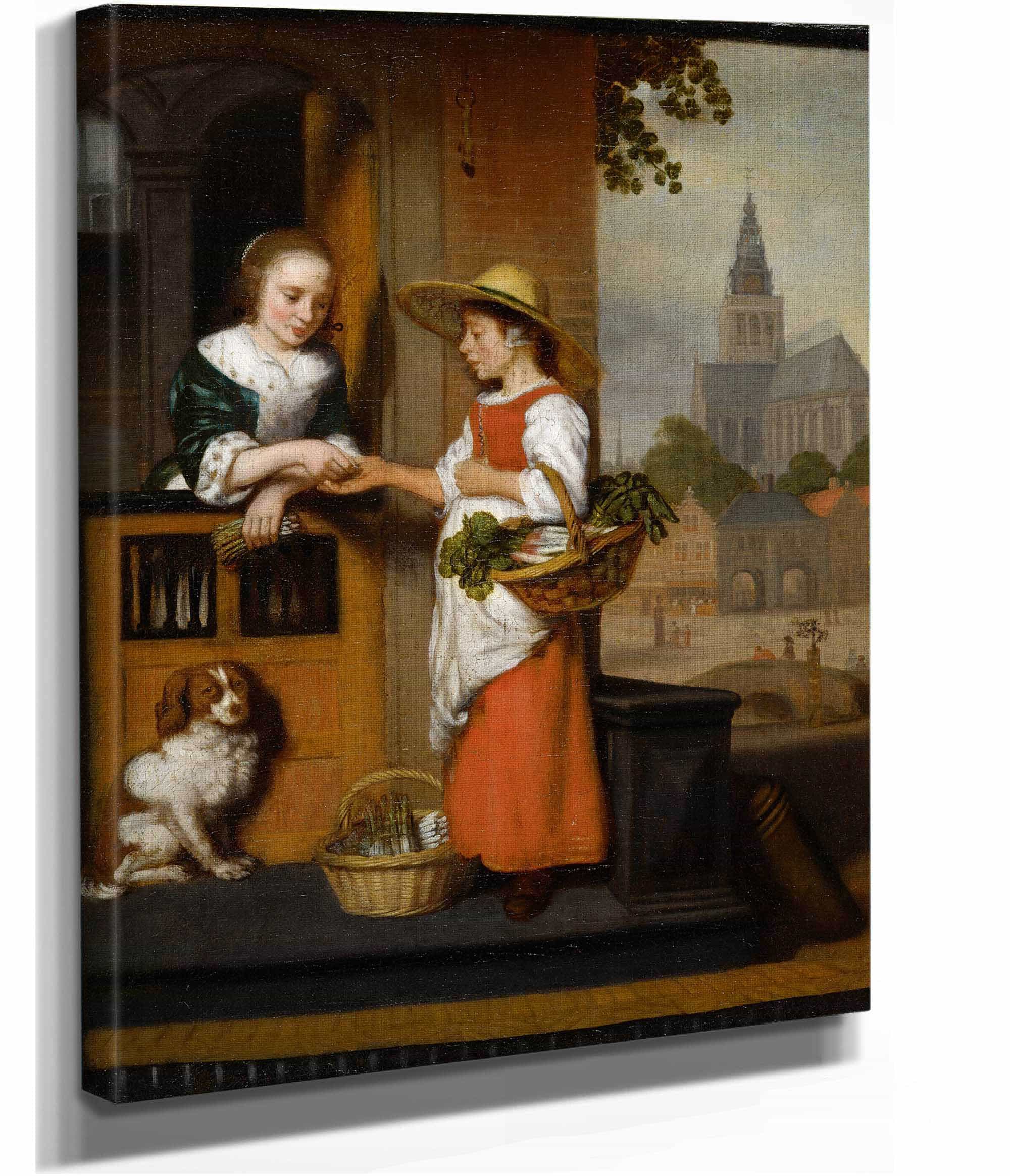 Vegetable Seller S by Nicolaes Maes