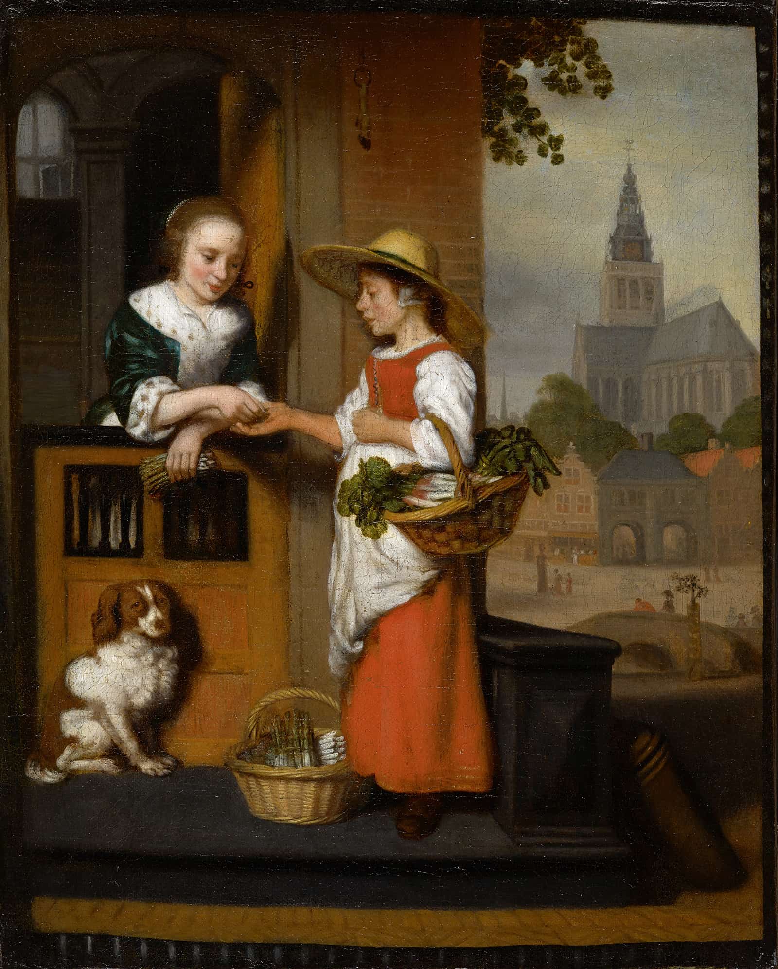 Vegetable Seller S by Nicolaes Maes