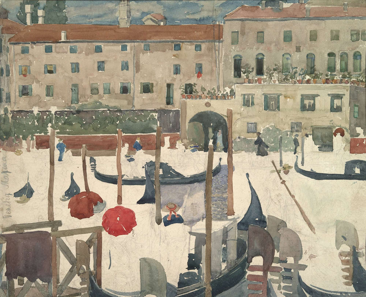 Venetia Marina by Maurice Prendergast