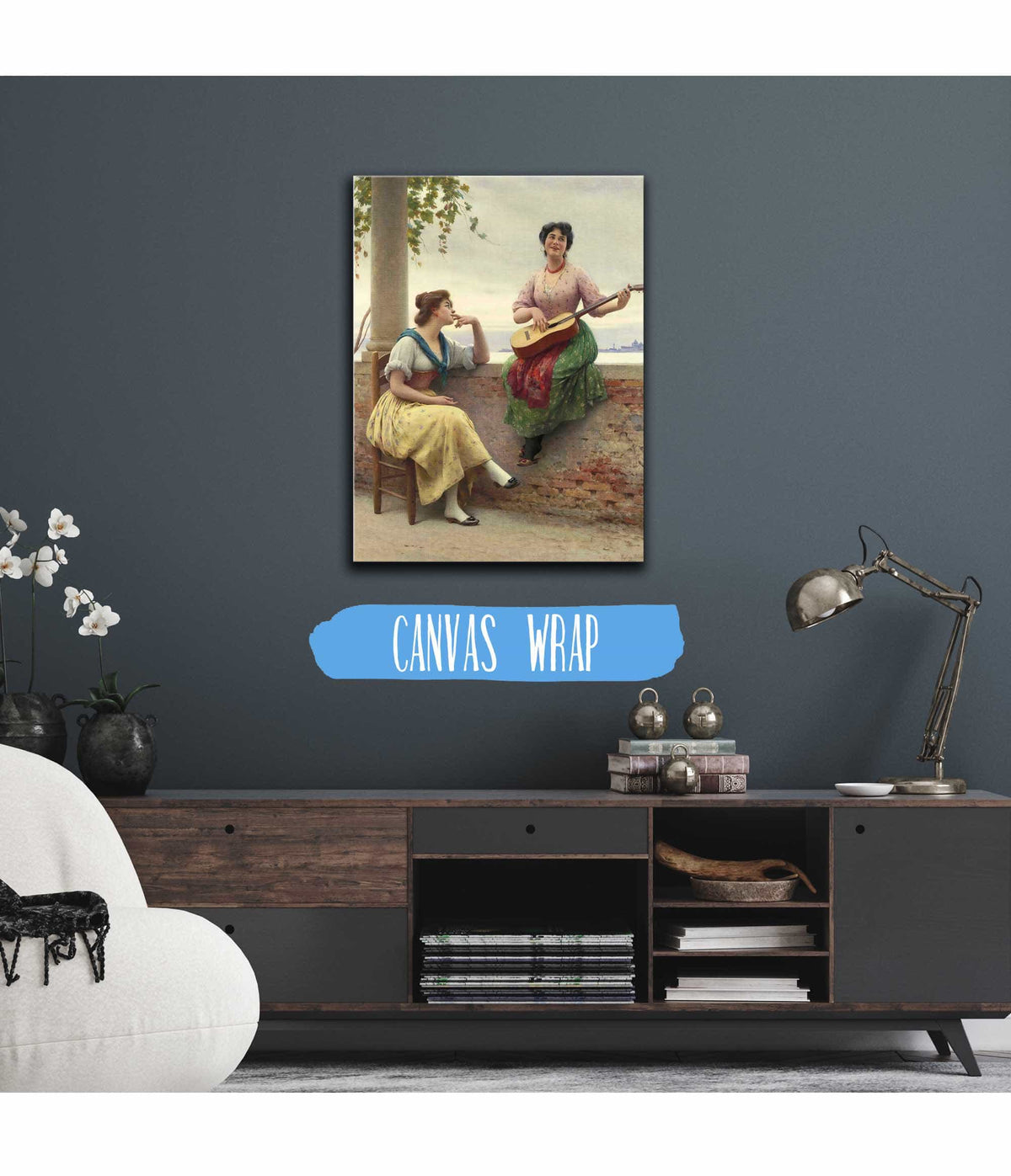 Venetian Melody by Eugen Von Blaas