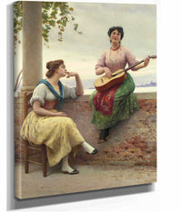 Venetian Melody by Eugen Von Blaas