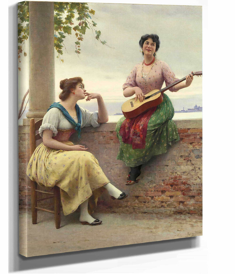 Venetian Melody by Eugen Von Blaas