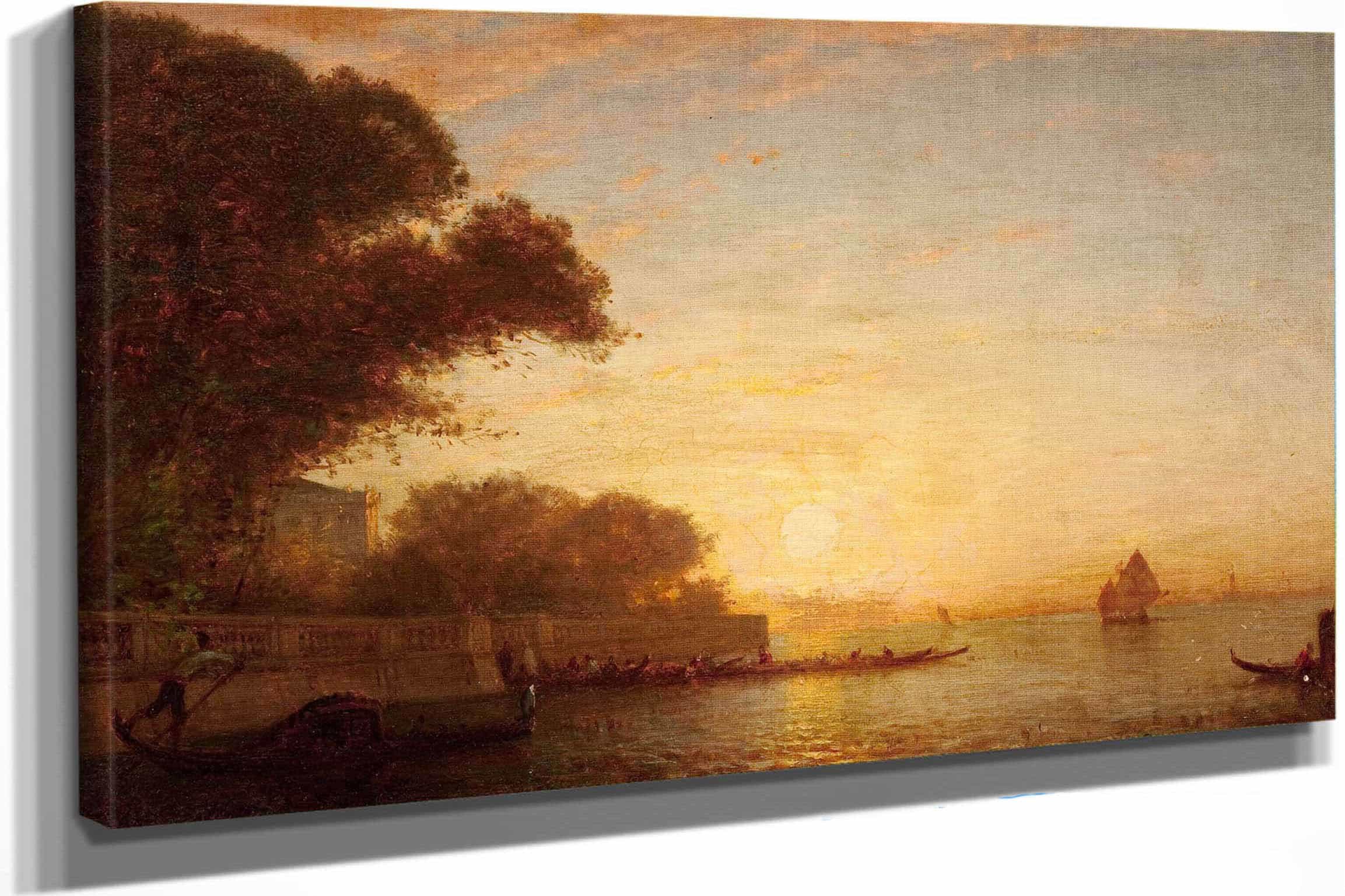 Venetian Scene by Felix Ziem