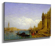 Venetian Scene Late Th Early Th Century by Felix Ziem