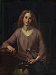 Venetian Woman In The Restroom by Wilhelm Marstrand