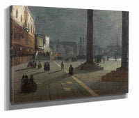 Venezia Molo Di San Marco by Ippolito Caffi