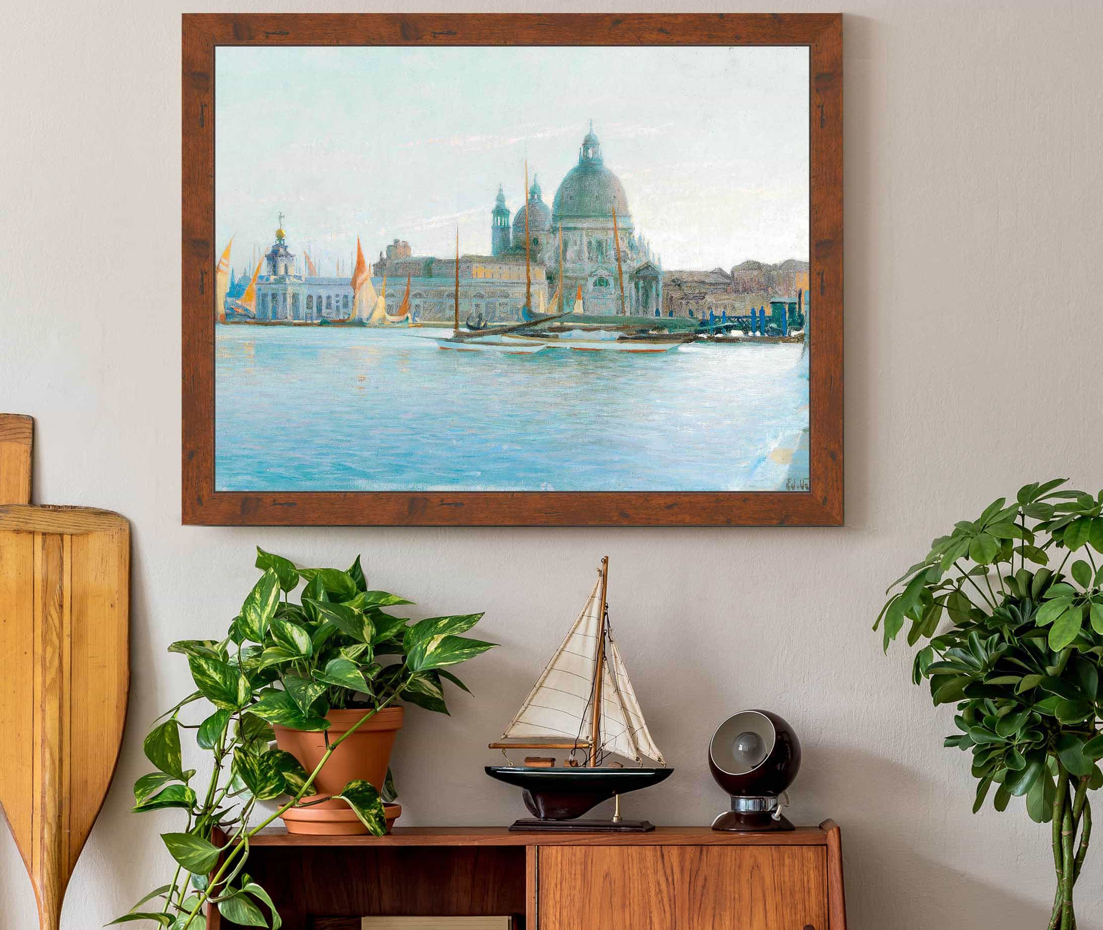Venezia Santa Maria Della Salute by Eduard Veith