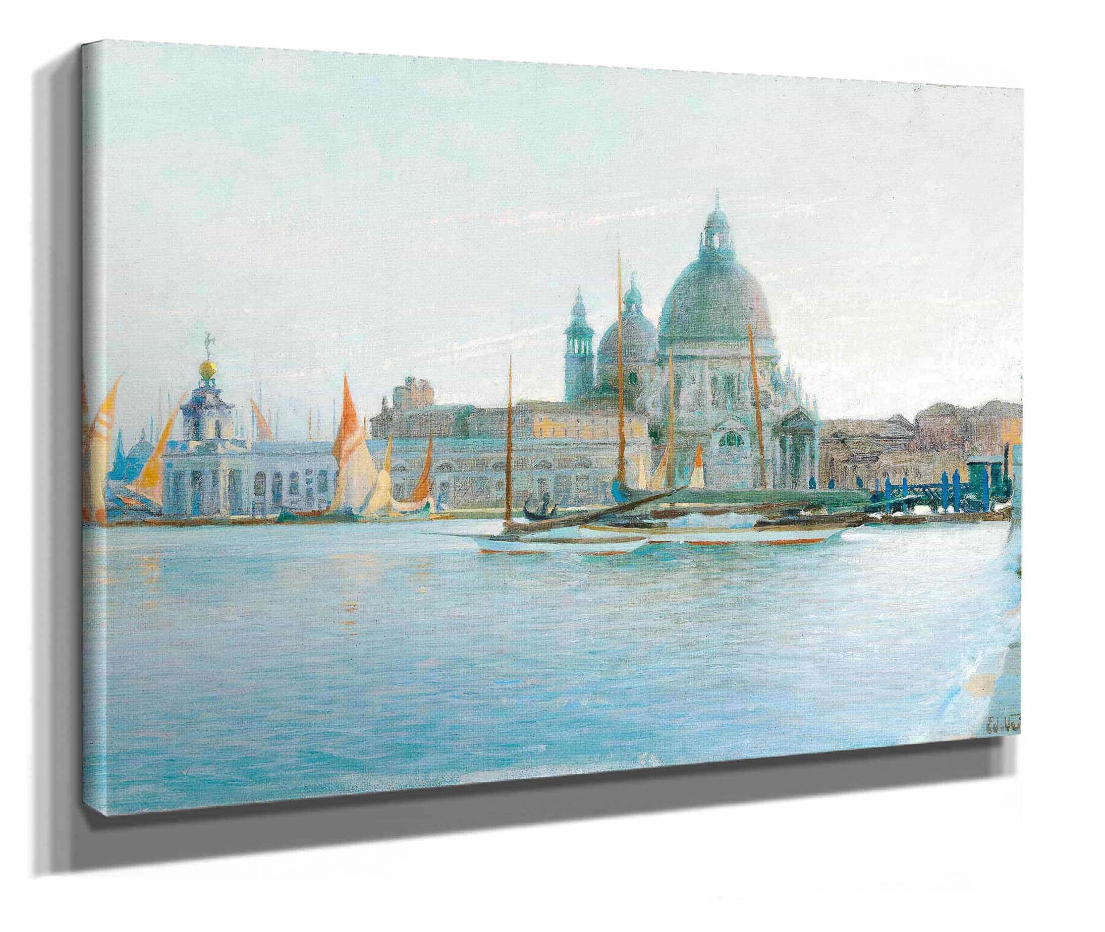 Venezia Santa Maria Della Salute by Eduard Veith