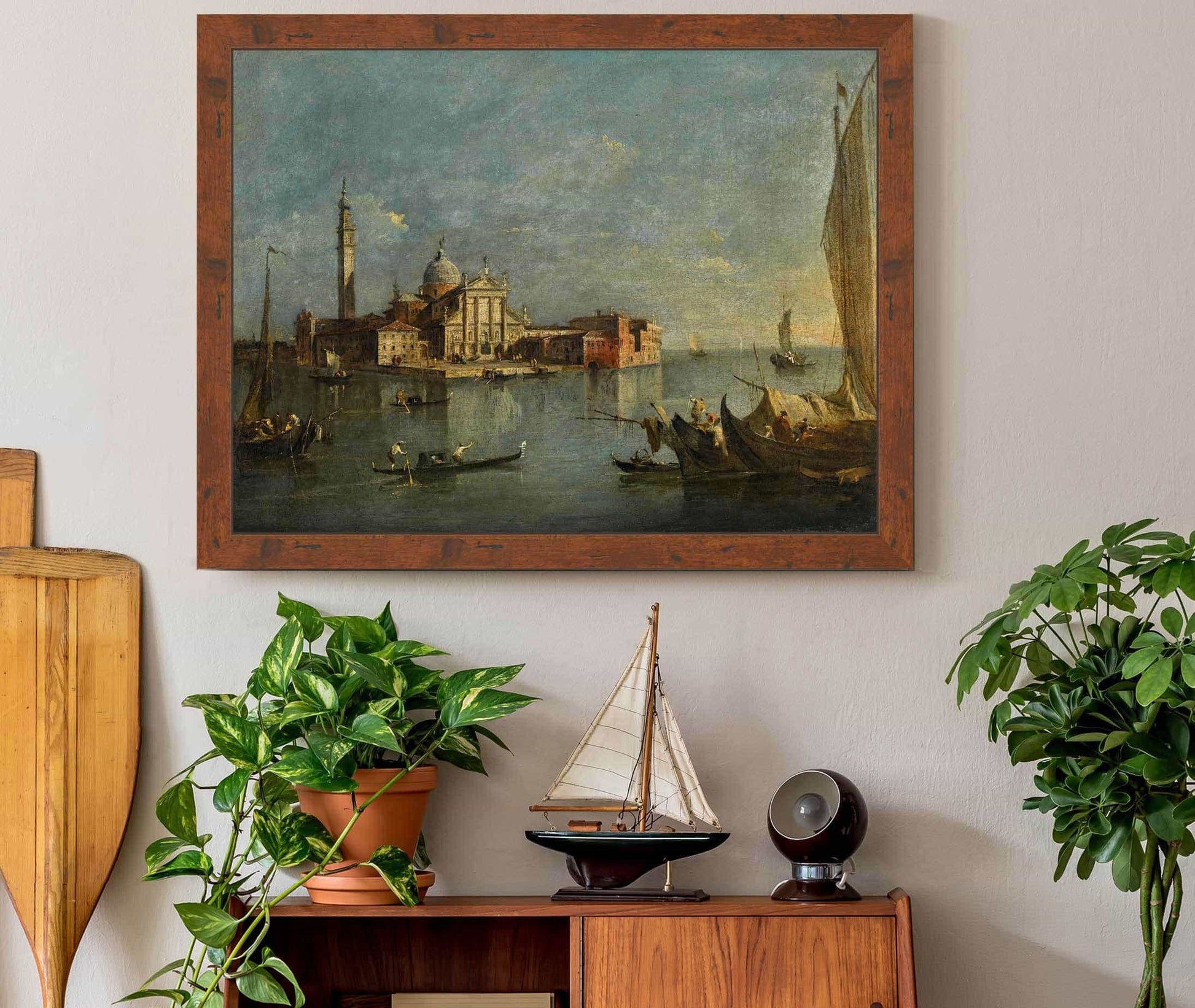 Venice A View Of San Giorgio Maggiore by Francesco Guardi
