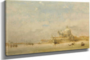 Venice A View Of The Basilica Of Santa Maria Della Salute by David Roberts