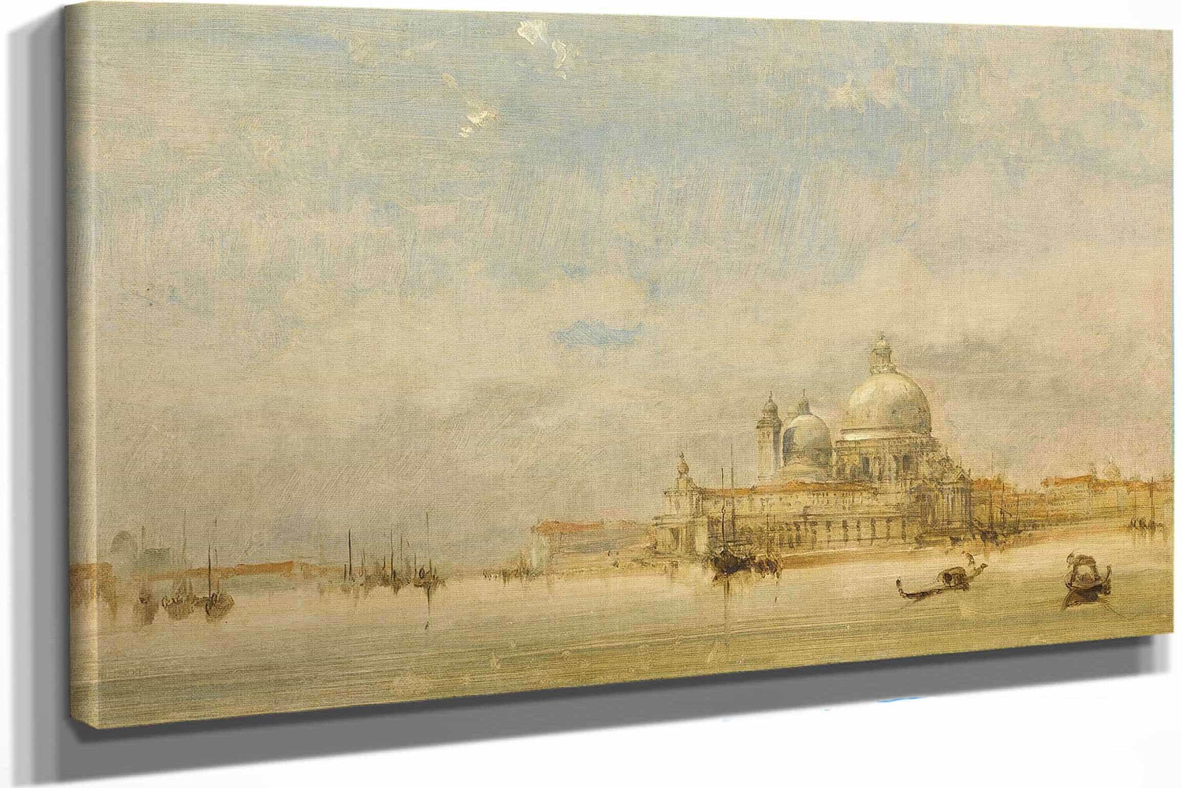 Venice A View Of The Basilica Of Santa Maria Della Salute by David Roberts