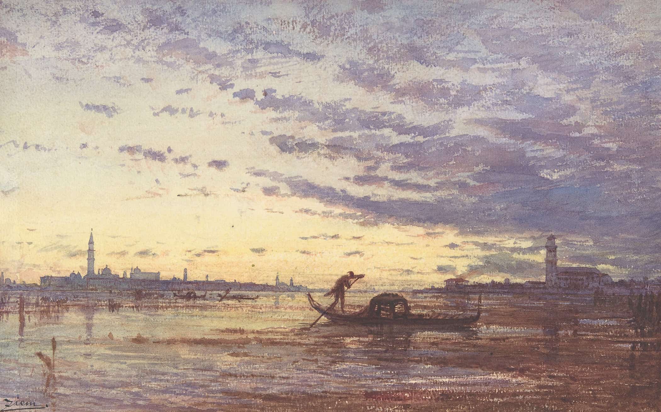 Venice by Felix Ziem