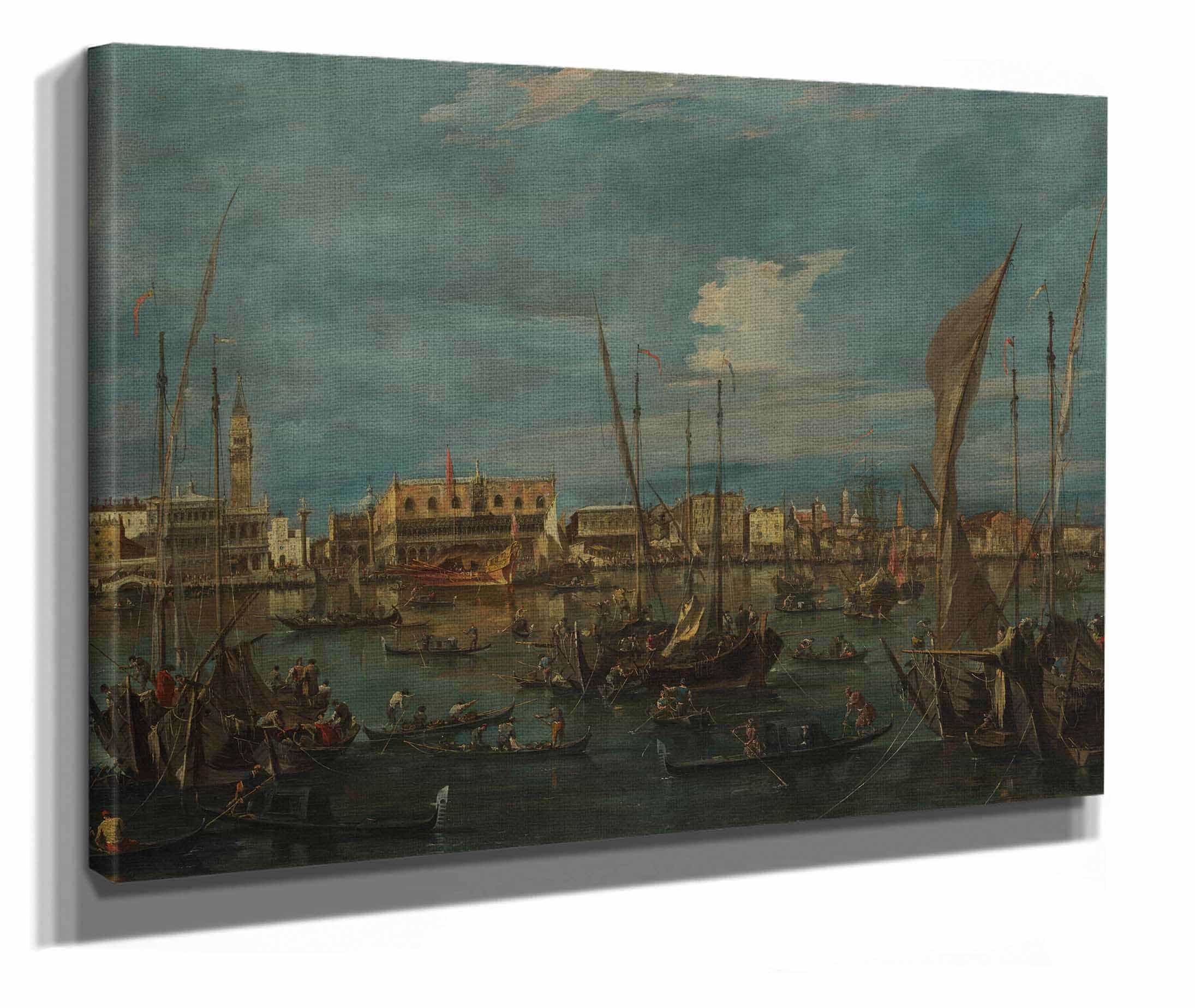Venice From The Bacino Di San Marco  by Francesco Guardi