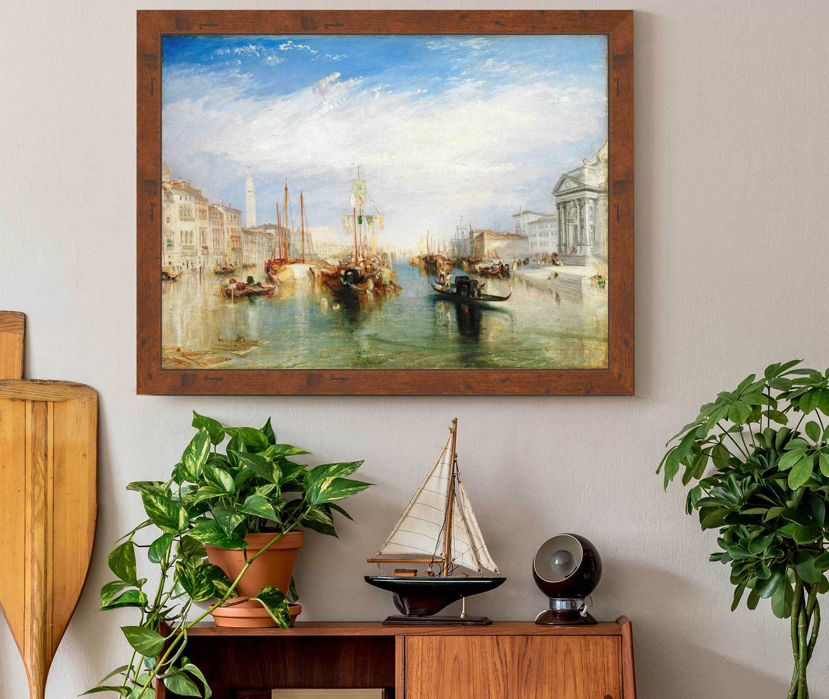 Venice From The Porch Of Madonna Della Salute by Joseph Mallord William Turner