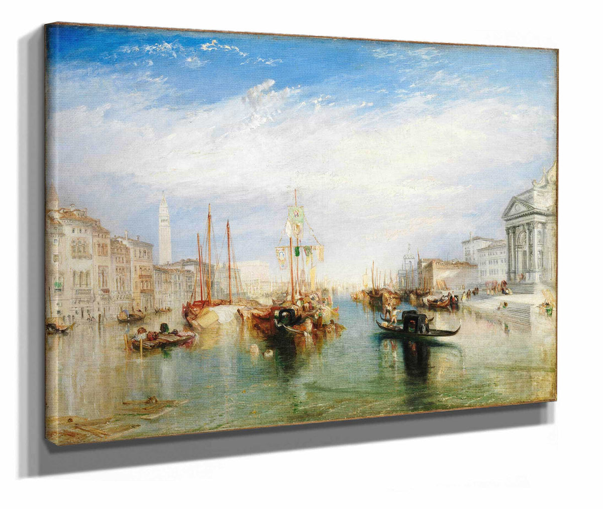 Venice From The Porch Of Madonna Della Salute by Joseph Mallord William Turner